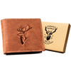 Leather wallet RFID ALWAYS WILD N992-CHM DEER