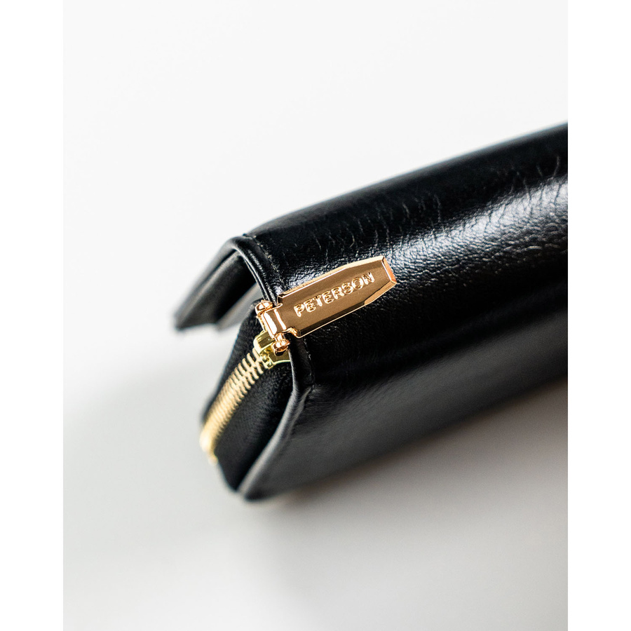Leatherette wallet RFID PETERSON PTN 010-HF