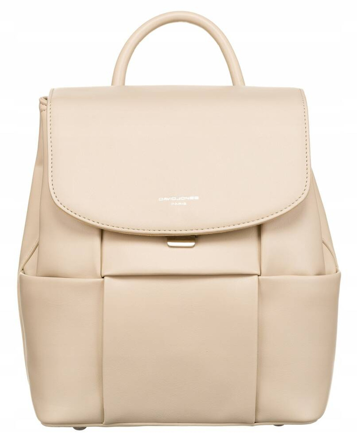 Leatherette bagpack DAVID JONES 6746-2