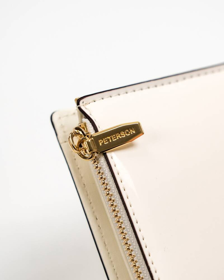 Leatherette wallet RFID PETERSON PTN 003-LAK