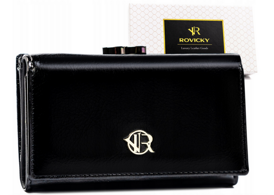 Leather & leatherette wallet ROVICKY RPX-23-ML