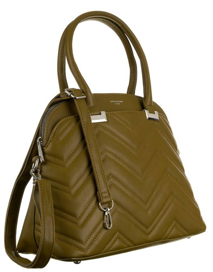 Leatherette handbag DAVID JONES 6615-1