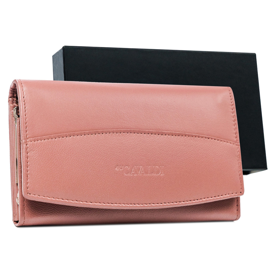 Leather wallet RFID 4U CAVALDI RD-06-GCL