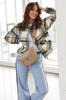 Leather bumbag PETERSON PTN NER-374-SNC