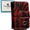 Leather and leatherette wallet RFID PETERSON PTN PS115-TDS