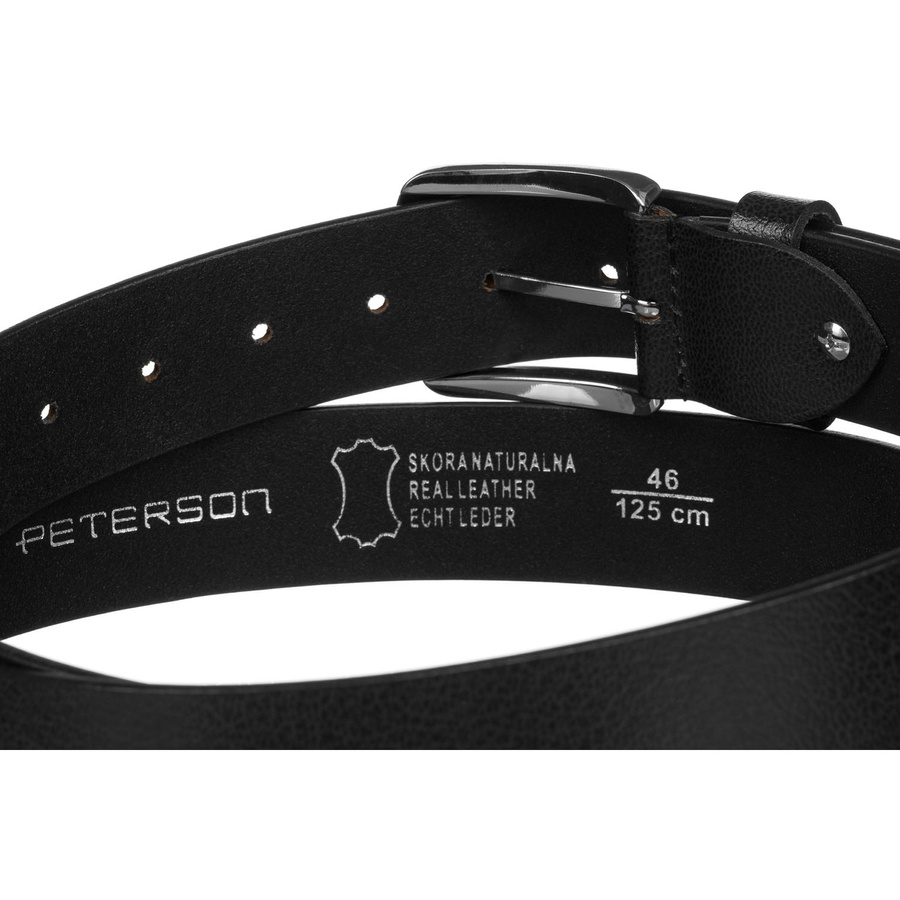 Leather belt PETERSON PTN LTP-TWT
