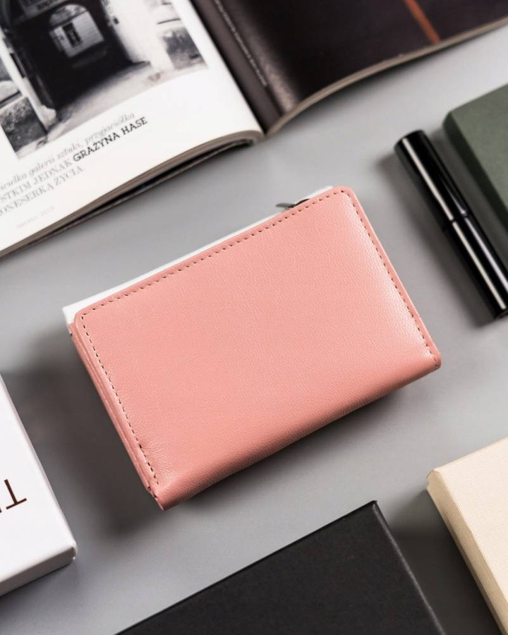 Leather wallet RFID PETERSON PTN RD-17-GCL-Y