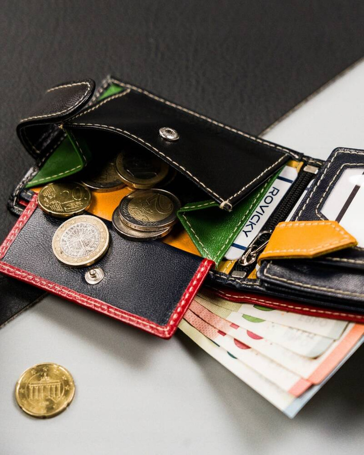 Leather wallet RFID ROVICKY R-RM-24-15L-GCL