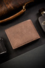 Leather wallet RFID BUFFALO WILD MR-02-BAW-BL