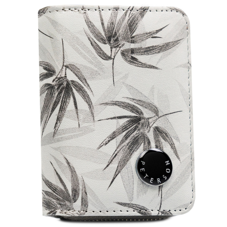 Leather+leatherette wallet RFID PETERSON PTN PX33-1-NPK