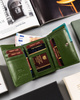 Leather wallet RFID PETERSON PTN RD-17-GCL-Y