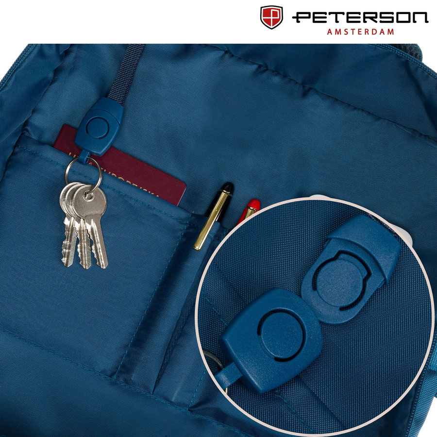 Polyester bagpack PETERSON PTN 24421