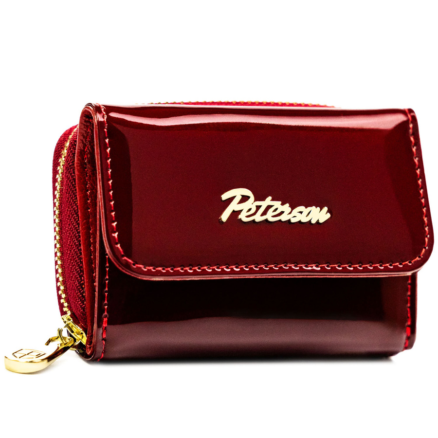Leather wallet RFID PETERSON PTN BC-423229