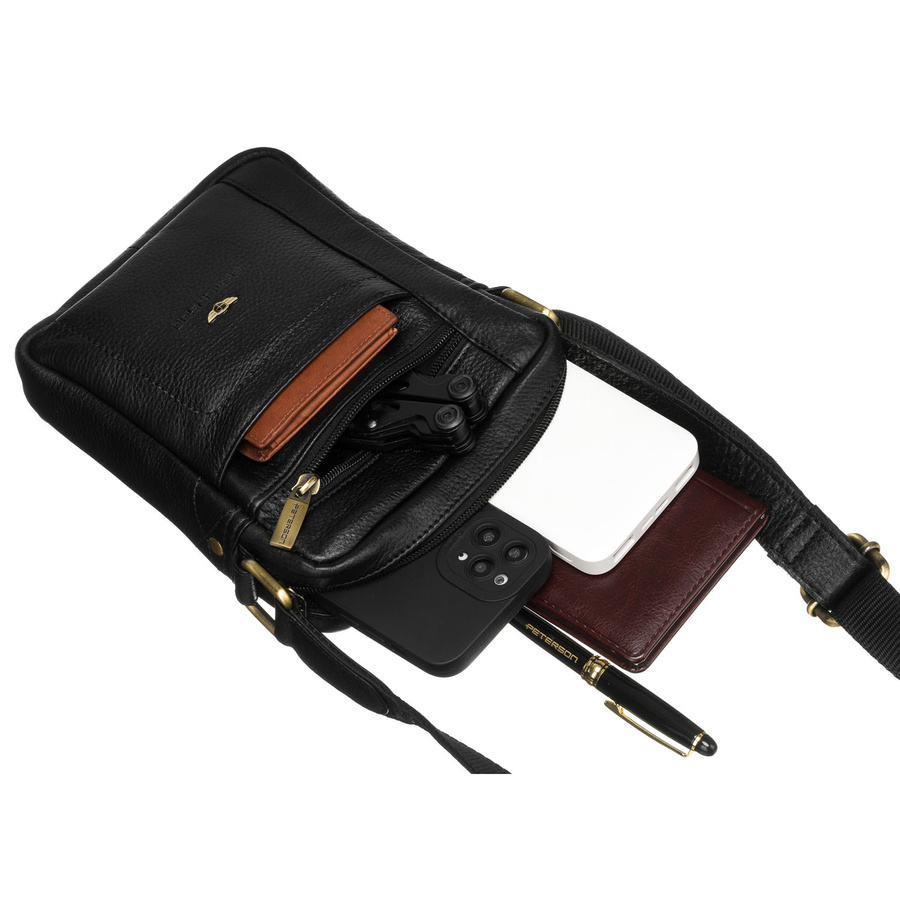 Leather bag PETERSON PTN 2505840-NDM