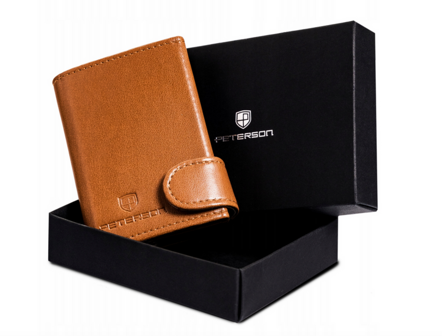 Leather wallet RFID PETERSON PTN 122611906