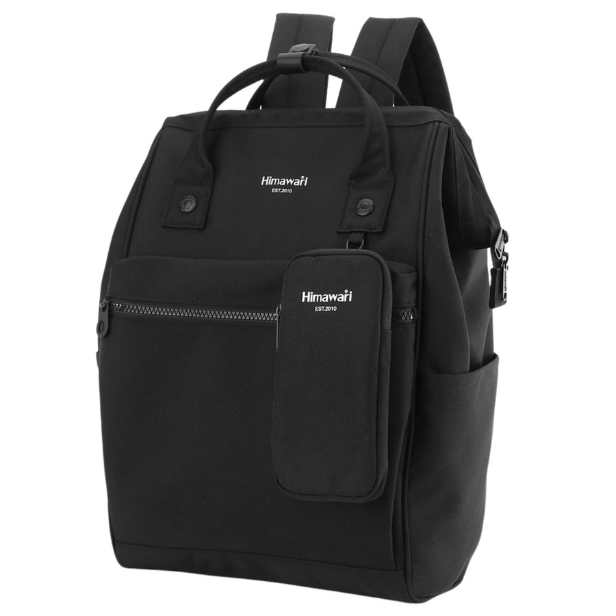 Čierny mestský ruksak formátu A4 – všestranné riešenie na každý deň