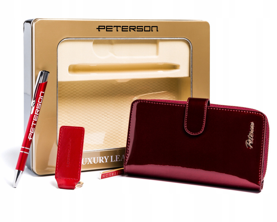 Peterson wallet+pendant+pen set PTN ZD29