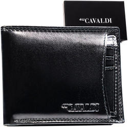 Leather card case 4U CAVALDI CW1012-LGV