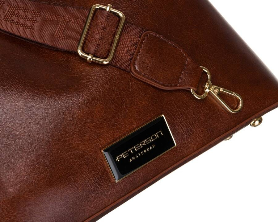 Leatherette bag PETERSON PTN H3655