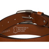Leather belt PETERSON PTN LTP-TWT
