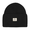 Zimowa czapka damska beanie w czarnym kolorze - Peterson