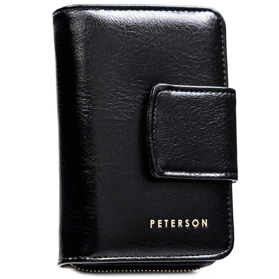 Leatherette wallet RFID PETERSON PTN 009-HF