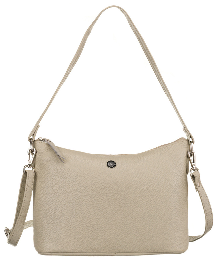 Torba skórzana+portfel PTN D73-DS Light Beige