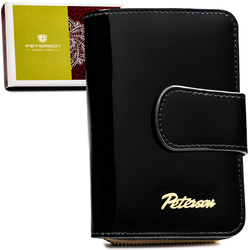 Leather wallet RFID PETERSON PTN LJ-425214