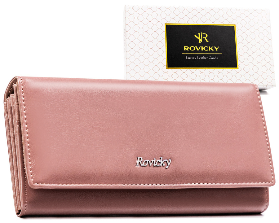 Leather & Leatherette wallet ROVICKY RFID RPX-24-ML