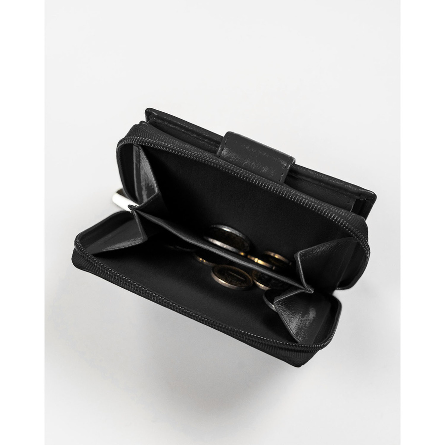 Leather wallet RFID ROVICKY R-DLL2-NCD-BL