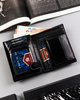 Leather wallet RFID PETERSON PTN 22308-VT-T