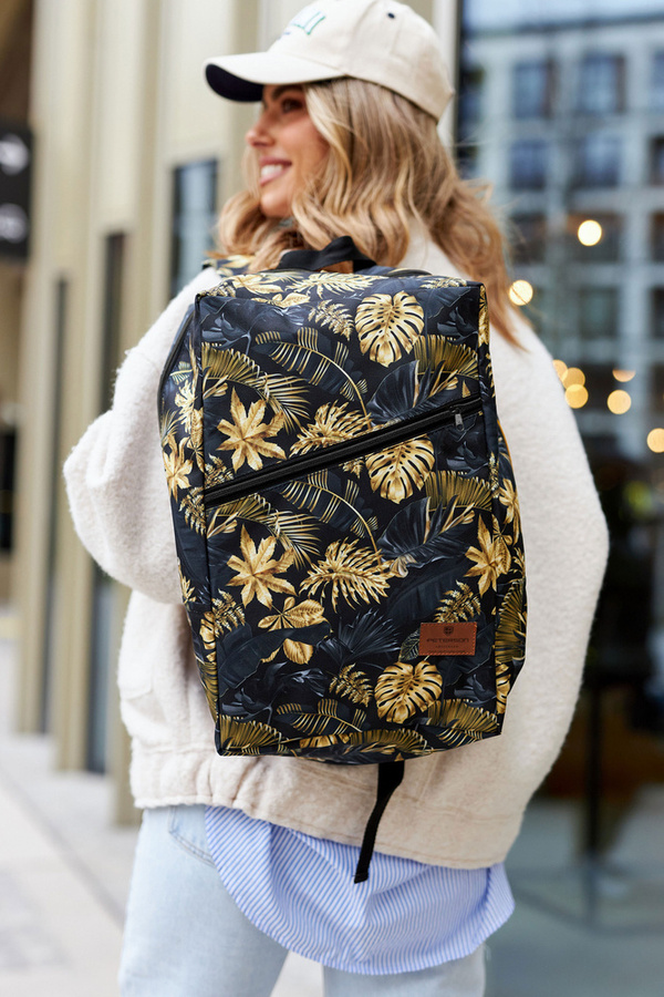 Full printed backpack PETERSON PTN PLEC-02