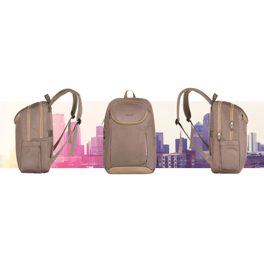 Nylon laptop bagpack PETERSON PTN 24400
