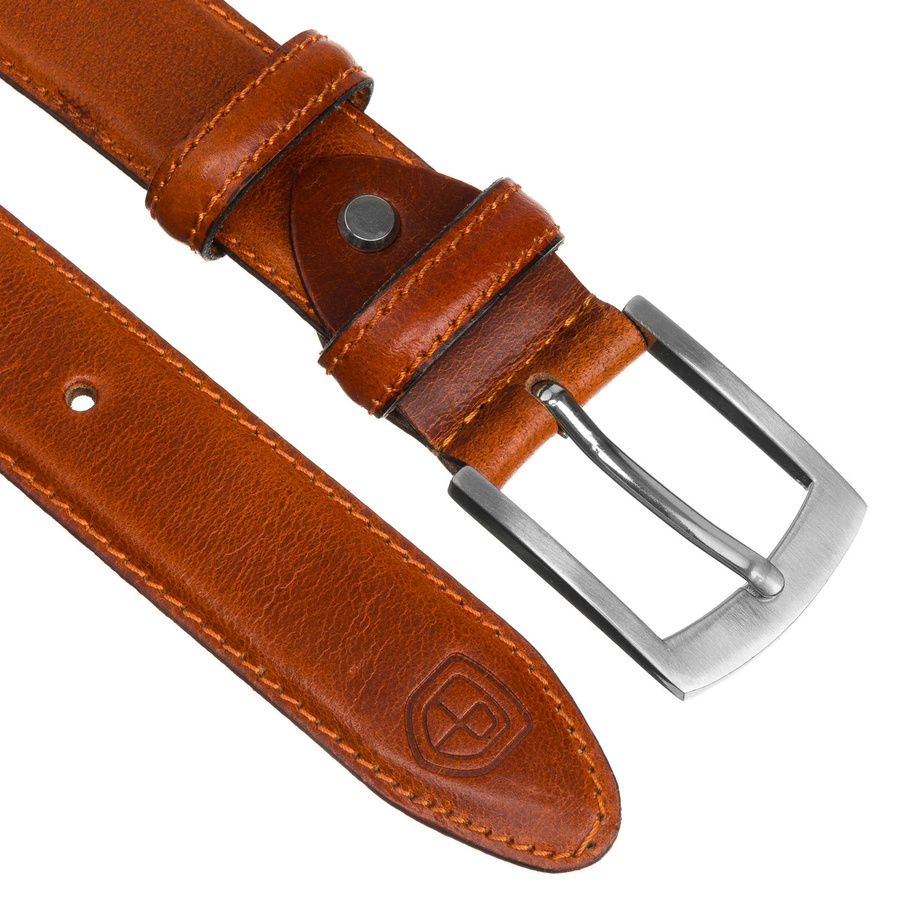Leather belt PETERSON PTN LTP-CRU