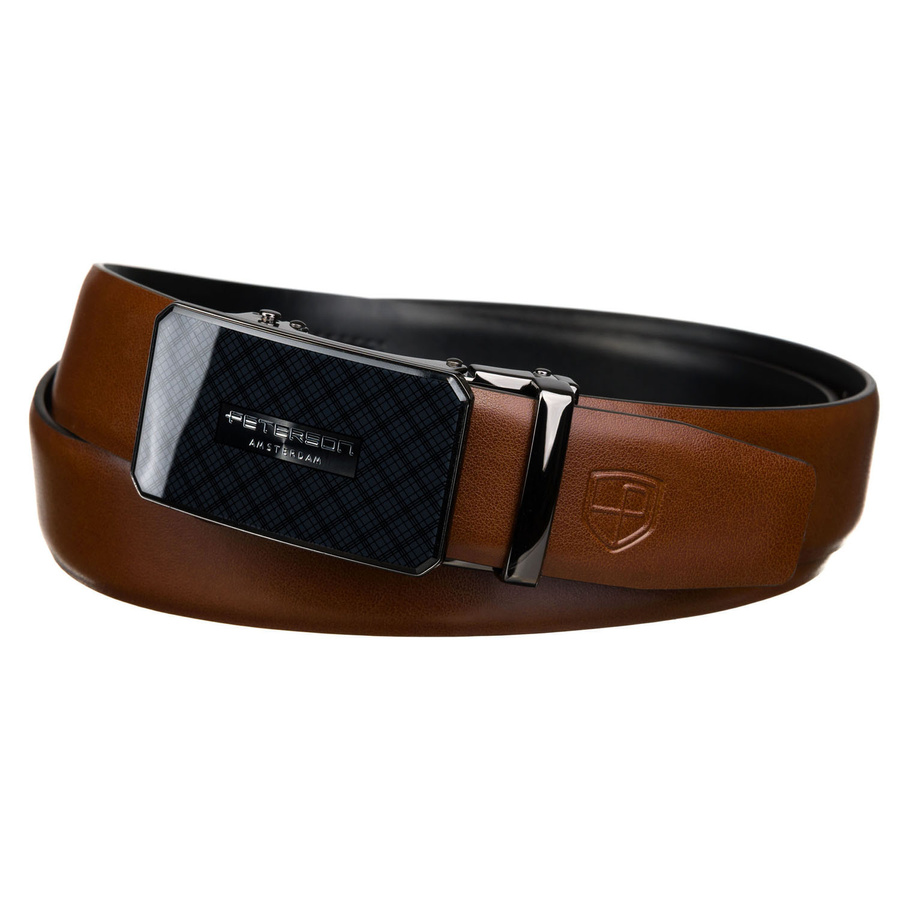 Leather belt PETERSON PTN A015