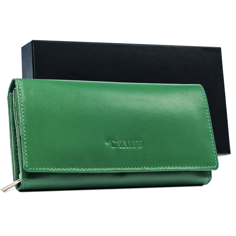 Leather wallet RFID 4U CAVALDI R-RD-12-GCL