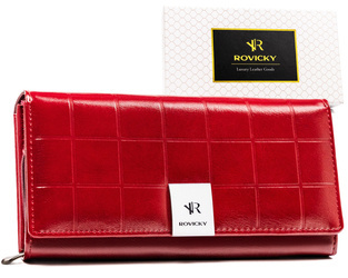 Leather & leatherette wallet ROVICKY RPX-20A