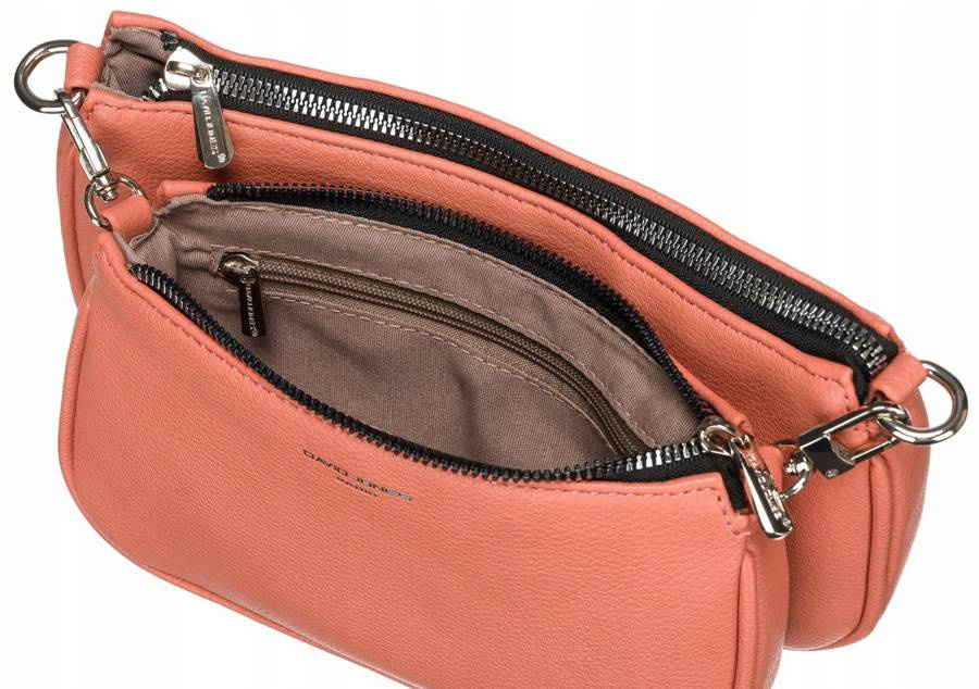 Leatherette crossbody bag DAVID JONES CM6490