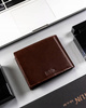 Leather wallet RFID PETERSON PTN 22301-VT