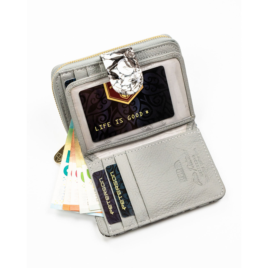 Leather wallet RFID PETERSON PTN PH31-LFL
