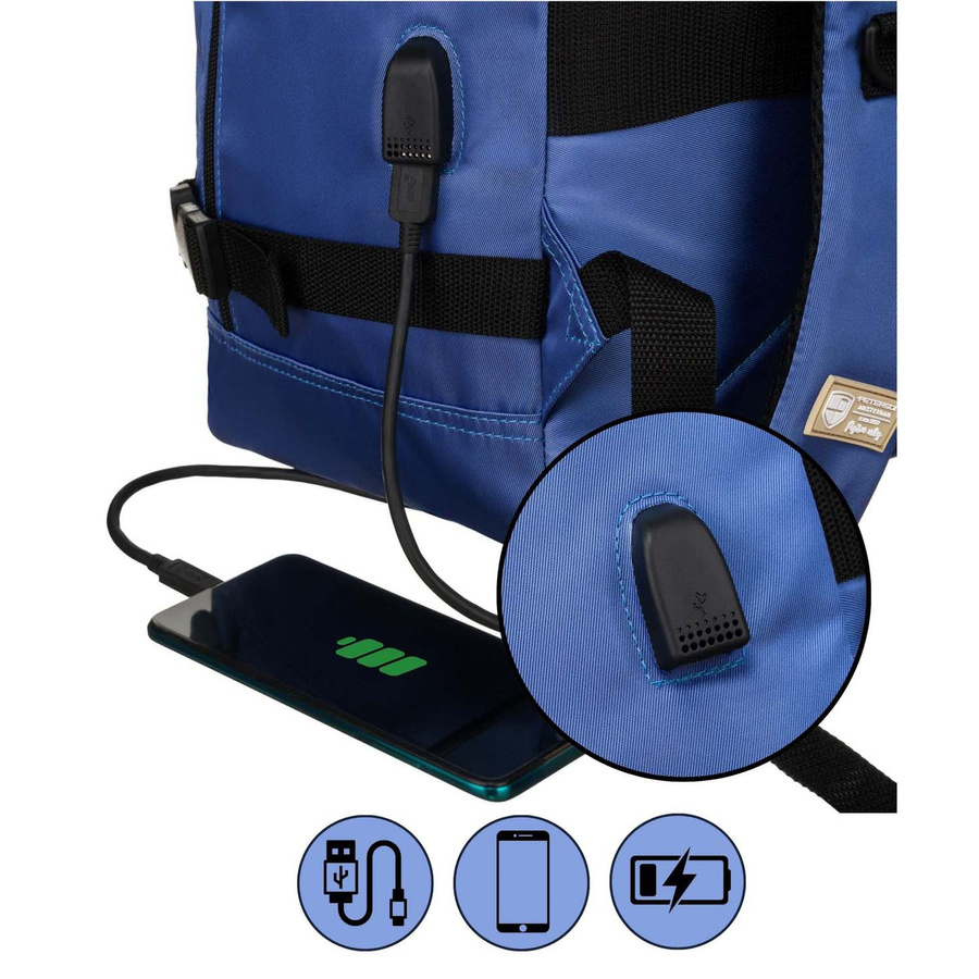 Polyester bagpack PETERSON PTN APP