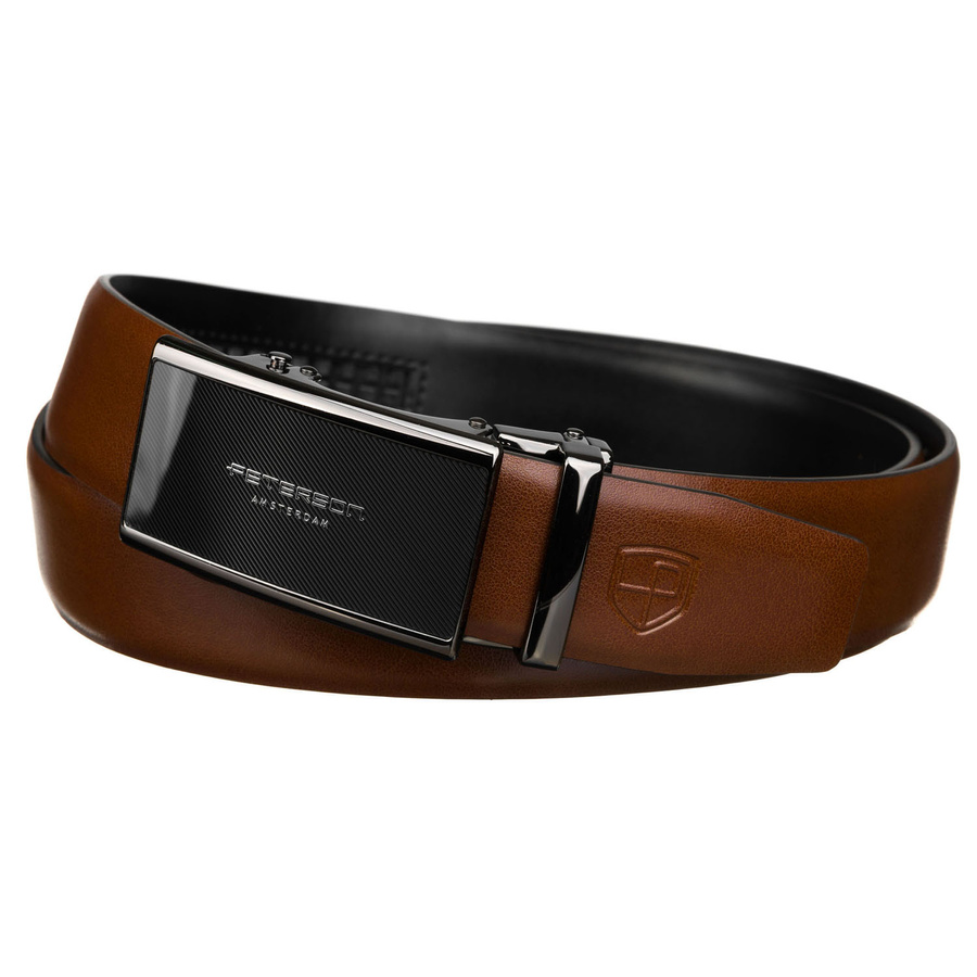 Leather belt PETERSON PTN A008