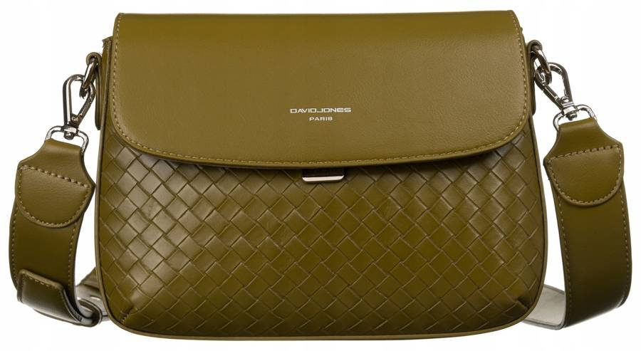 Leatherette shoulder bag DAVID JONES CM6525