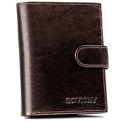 Leather wallet RFID ROVICKY N4L-RPVT-BL