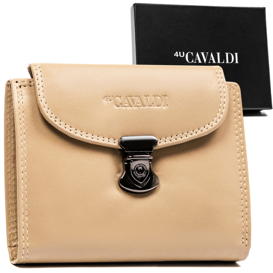 Leather wallet RFID 4U CAVALDI  RD-19-GCL