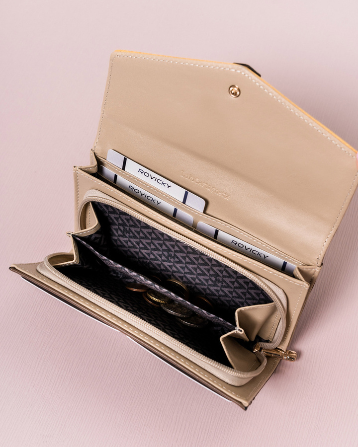 Leatherette long wallet LULUCASTAGNETE IDALINE