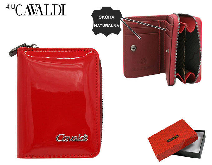 Leather & leatherette wallet RFID 4U CAVALDI PX33-JMP