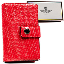 Leatherette wallet RFID PETERSON PTN 002-YS