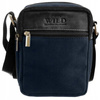 Leather+canvas bag ALWAYS WILD 588-MHC