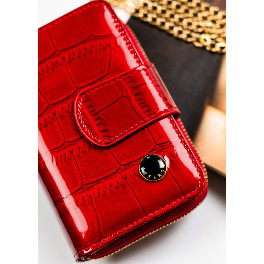 Leather wallet RFID PETERSON PTN 76115-CB